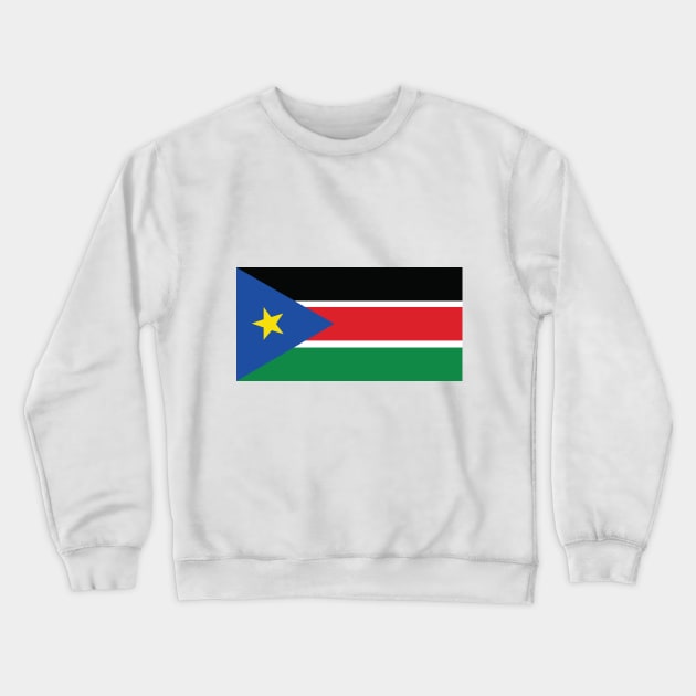 South Sudan Crewneck Sweatshirt by Wickedcartoons